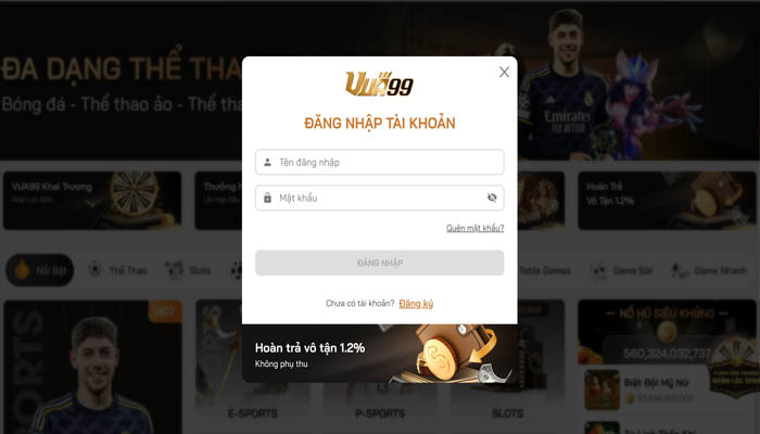 Huong Dan Truy Cap Bang Keo Bong Da Tai Vua99